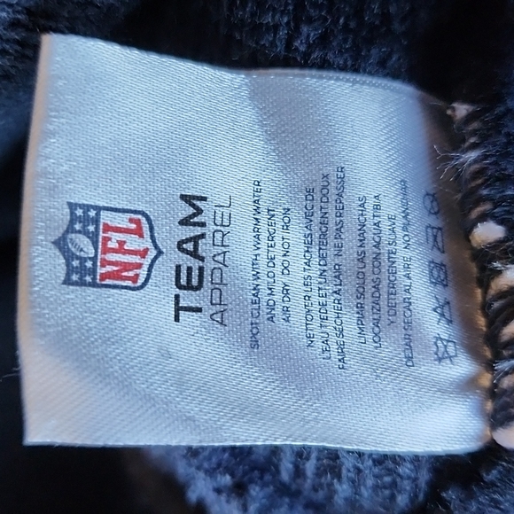 πHPπNWT NFL Team Apparel: Denver Broncos PomPom Beanie, Unisex OSFA - Picture 3 of 5